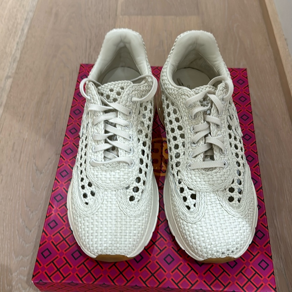 TORY BURCH
Good Luck Woven Trainer